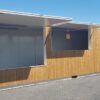 CONTENEURS-BAR EN BOIS DE 40 PIEDS