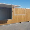 CONTENEURS-BAR EN BOIS DE 40 PIEDS